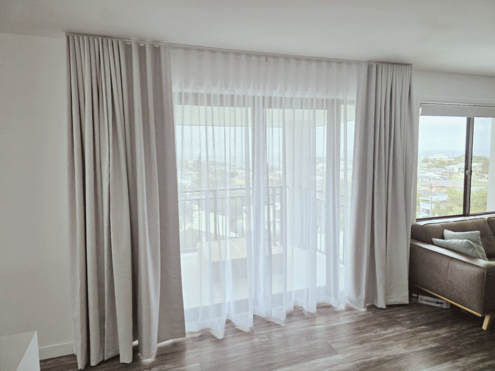 Sheer and blockout custom curtains in Boat Harbour